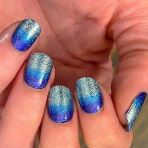 NWT Color Street Nails LONG TIME NO SEA Shimmer Set RETIRED